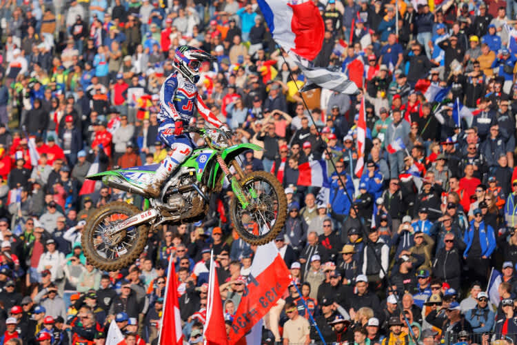 Romain Febvre vor beeindruckender Kulisse