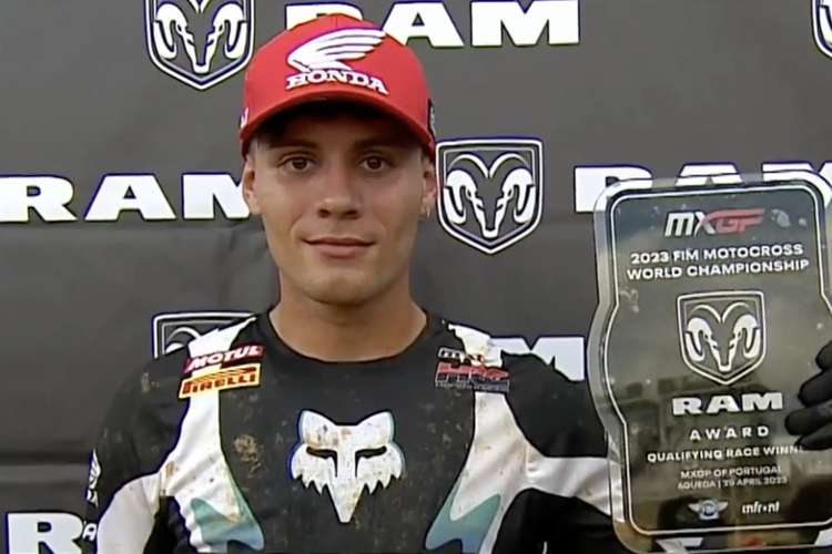 Ruben Fernandez gewann das MXGP Qualifikationsrennen in Agueda