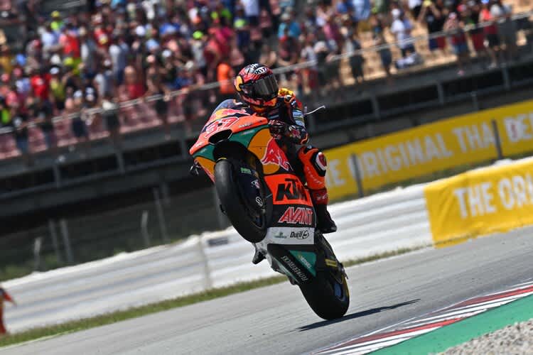 Augusto Fernández führt für Kalex die WM an