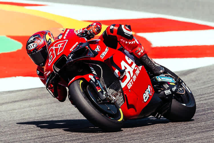 Augusto Fernández auf der GASGAS RC16