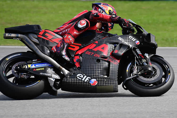 MotoGP-Test in Sepang 2023: Augusto Fernández auf der GASGAS RC16