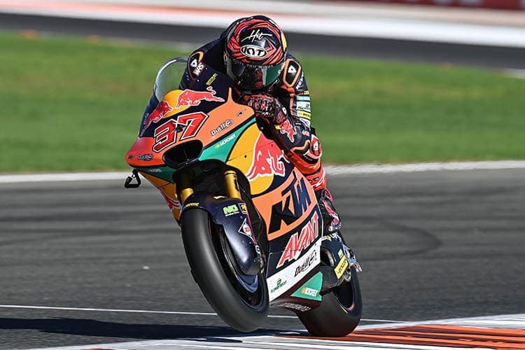 Weltmeister Augusto Fernández auf der Kalex des Red Bull-KTM-Ajo-Teams