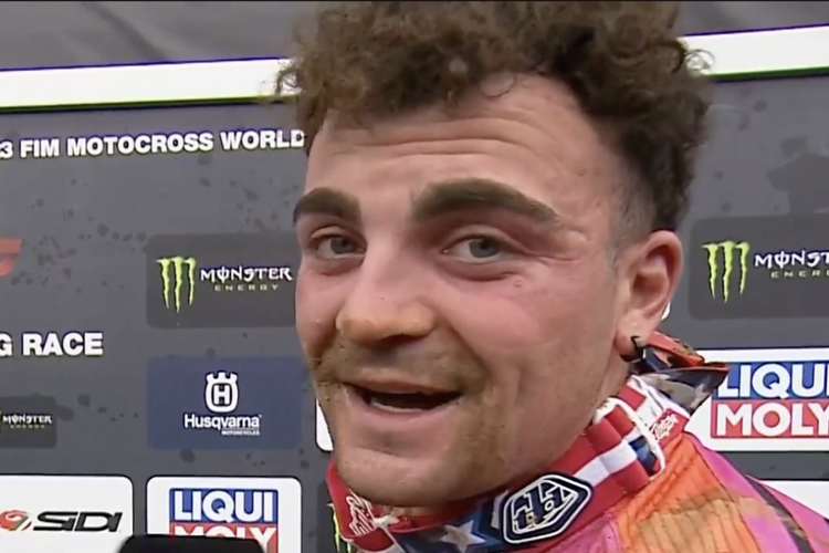 Alberto Forato startet in Maggiora von Pole