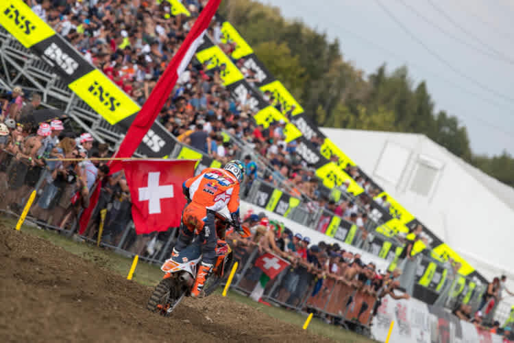 Jeffrey Herlings ist der bisher letzte Sieger des «MXGP of Switzerland»