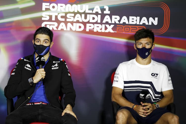 Esteban Ocon und Pierre Gasly