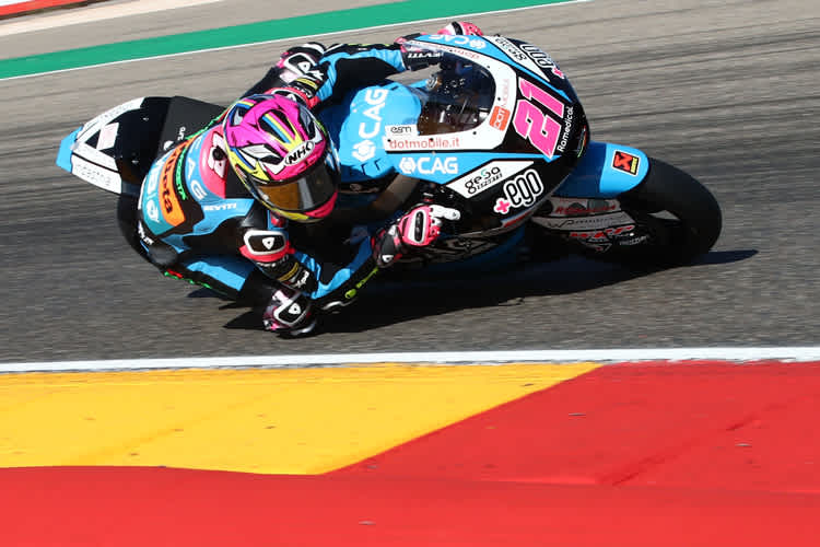 Alonso Lopez rast zur Bestzeit im dritten Freien Training