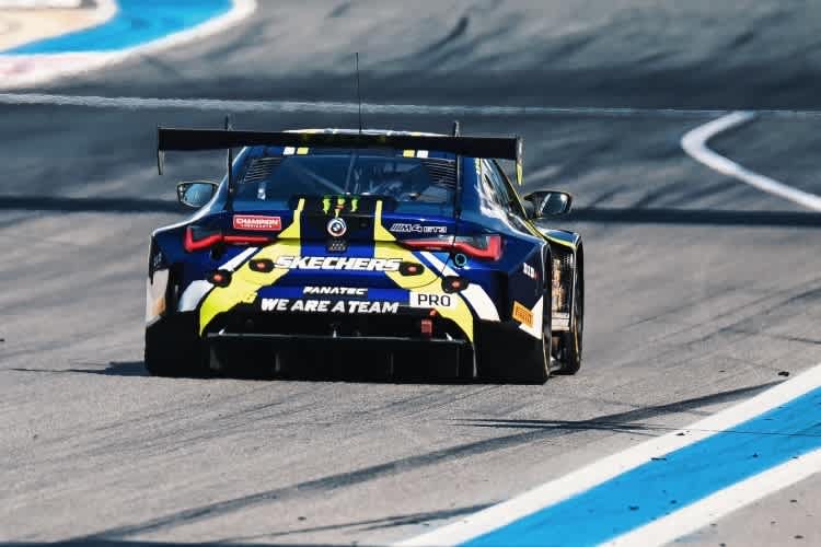 Heck des BMW M4 GT3 von Valentino Rossi
