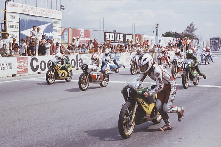 Bis 1982 wurde auf der alten Strecke gefahren