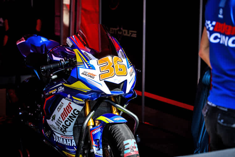 Thomas Gradingers Yamaha verwaist