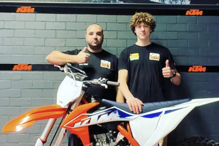 Nico Greutmann steigt in die EMX250 ein