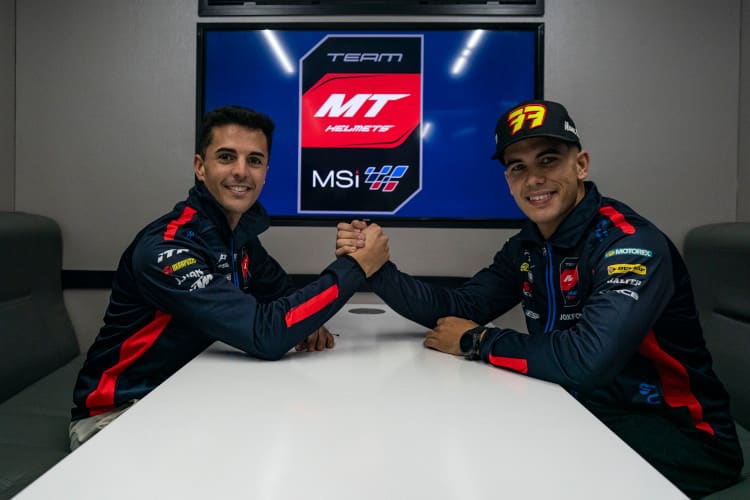 Oscar Gutierrez und Miquel Pons: 2024 Teamkollegen