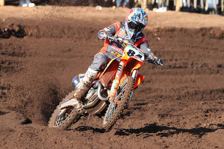 Jeffrey Herlings vor einer Woche in Hawkstone Park