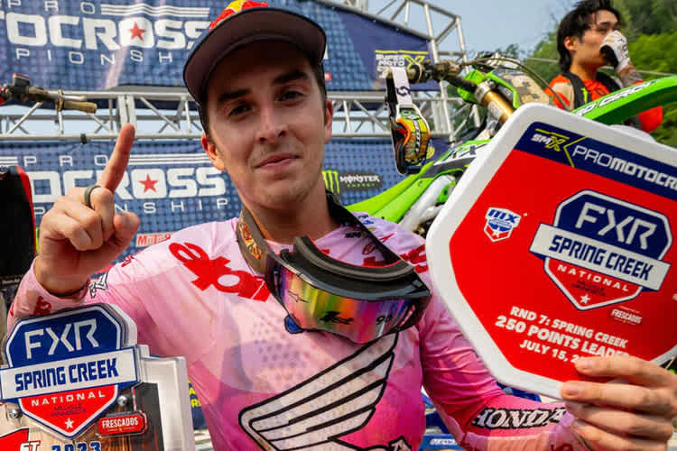 Hunter Lawrence ist Tabellenführer der 250er Klasse