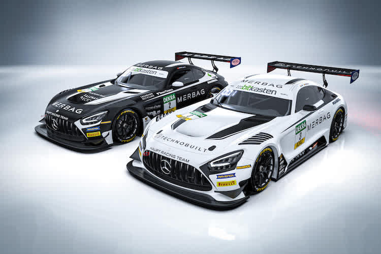 Das Aufgebot vom Haupt Racing Team im ADAC GT Masters