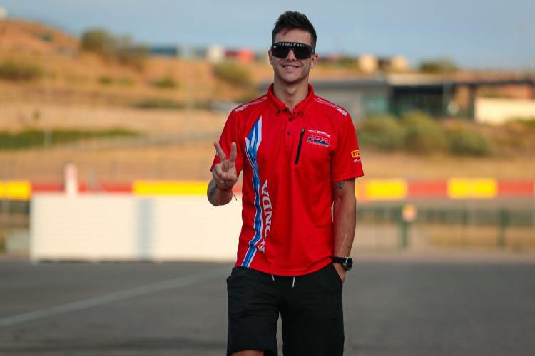 Iker Lecuona in Donington