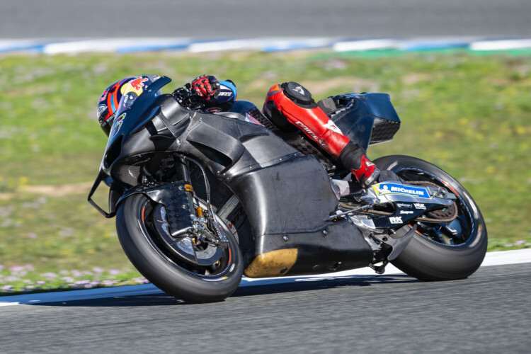 Auffällig ist das Aero-Paket an Bradls RC213V