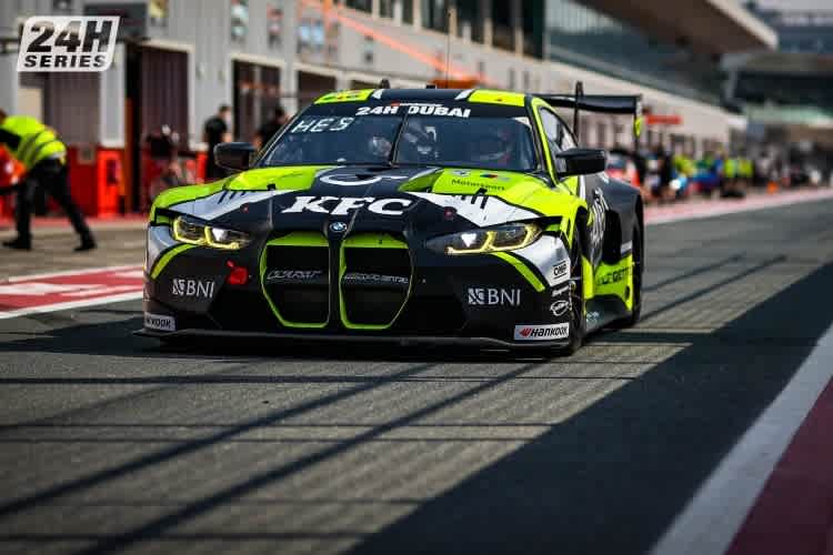 Der BMW M4 GT3 von Valentino Rossi in Dubai