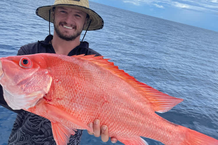 Jack Miller: Erfolgreich beim Fischen