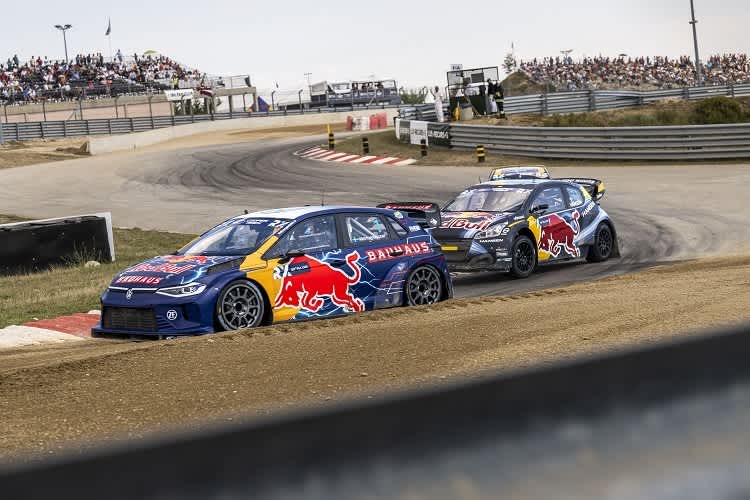 Johan Kristoffersson, Kevin Hansen und Klara Andersson