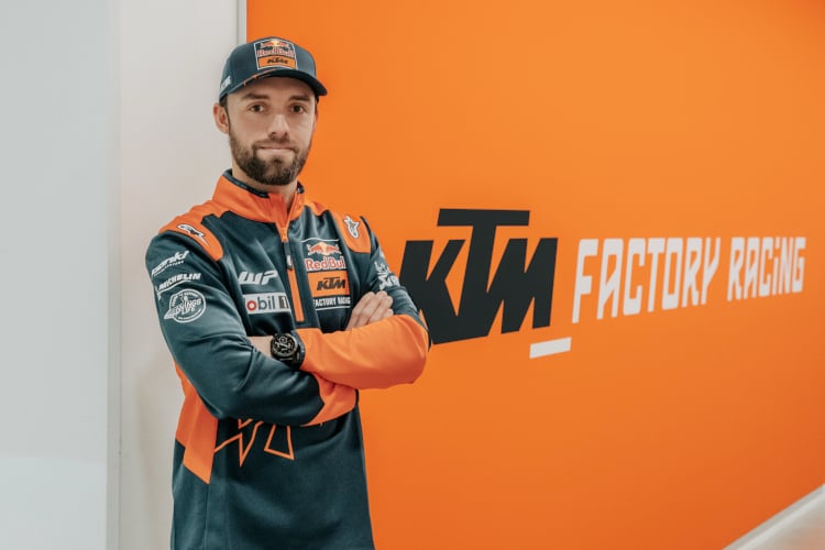 Der neue Red Bull-KTM-Testfahrer Jonas Folger