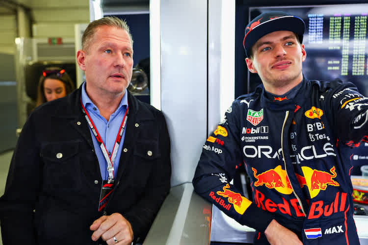 Jos und Max Verstappen