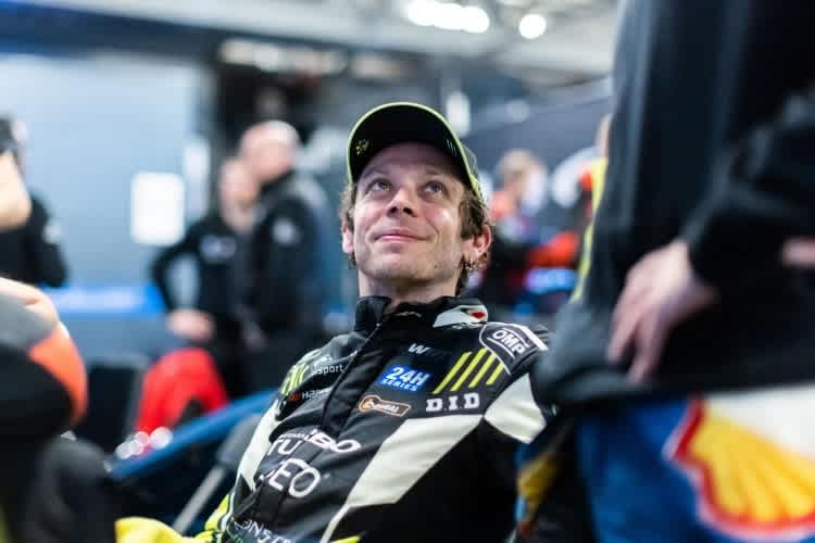 Valentino Rossi ist seit 2023 BMW-Werksfahrer