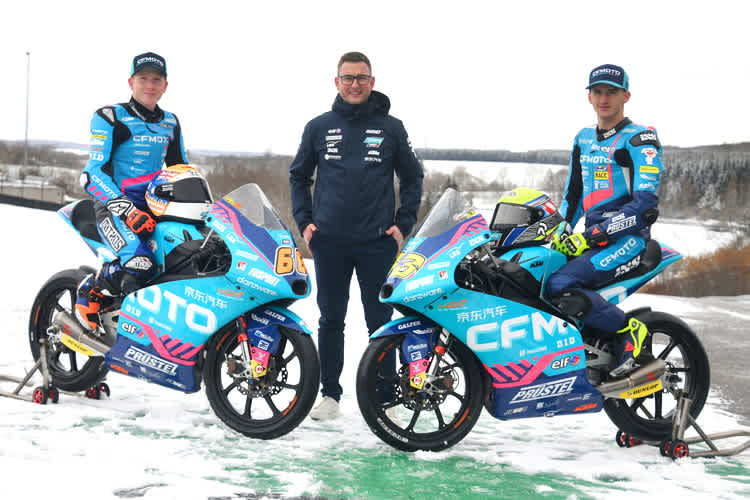 Joel Kelso, Florian Prüstel und Xavier Artigas