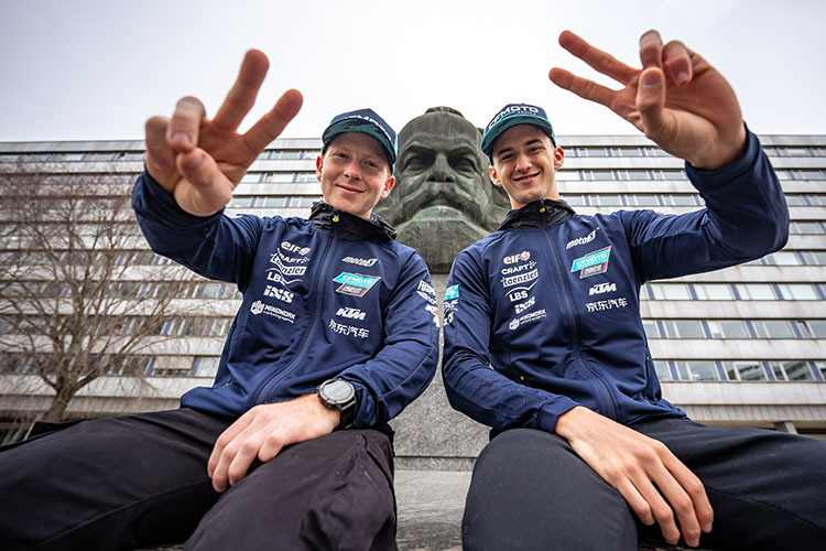 Joel Kelso und Xavier Artigas in Dresden