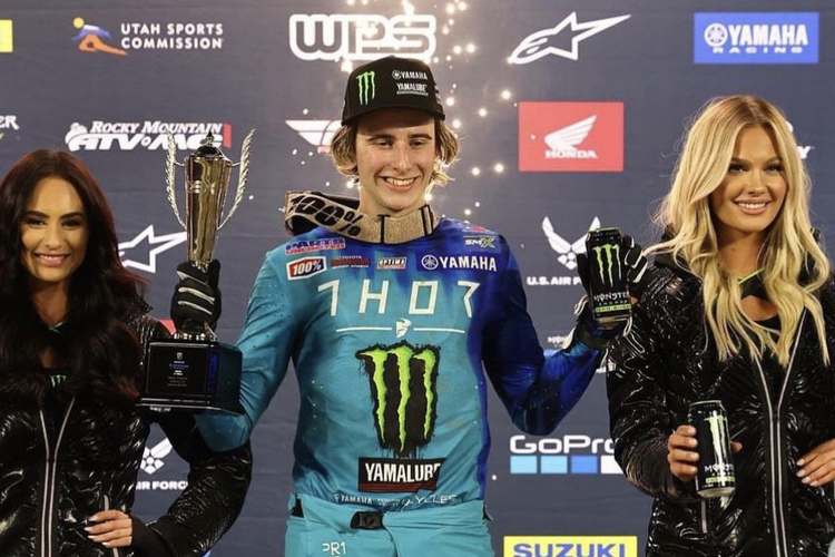 Levi Kitchen gewann das Triple Crown Event von Anaheim