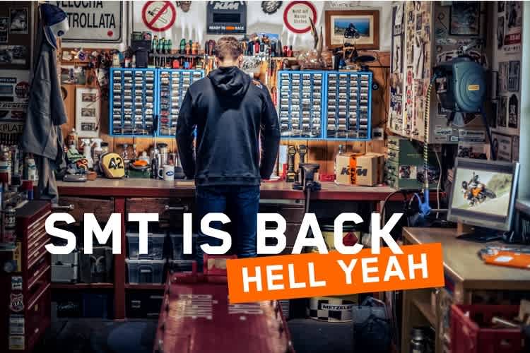 KTM verrät, dass wieder ein Supermoto-Tourer gebaut wird - aber mit welchem Motor?