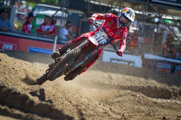 Simon Längenfelder war nach dem zweiten Rennen in Lommel fix und fertig