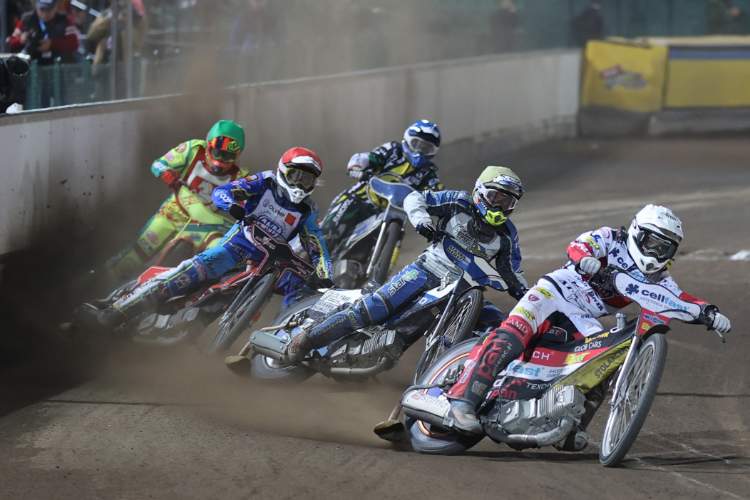 Marko Levishyn (vorne) fuhr im Finale unwiederstehlich