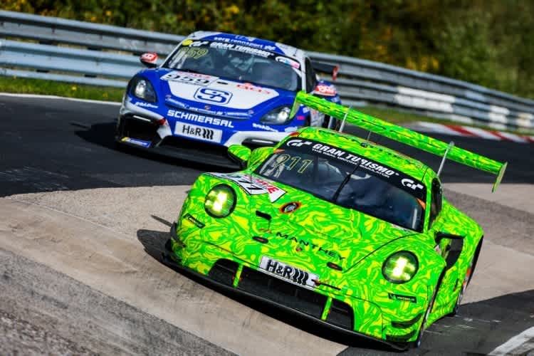 Der Porsche 911 GT3 R (992) auf der Nordschleife