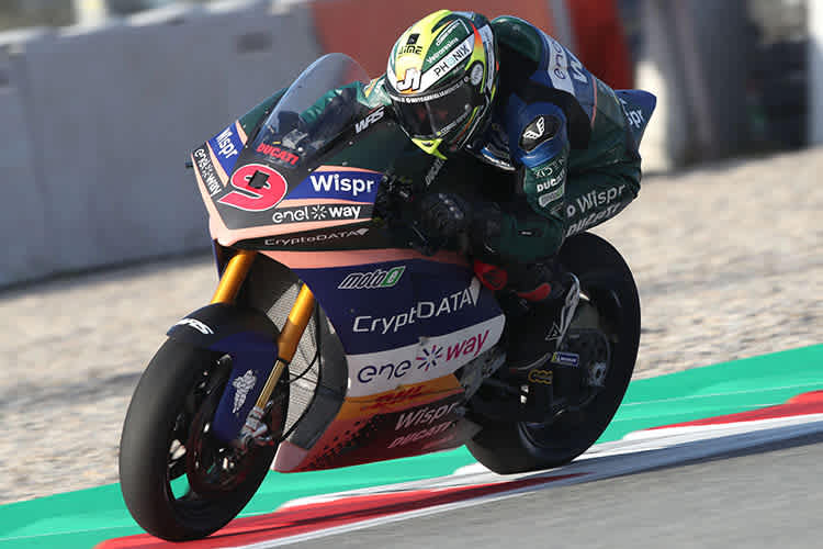 Sieger Andrea Mantovani aus dem CryptoDATA-RNF-Team