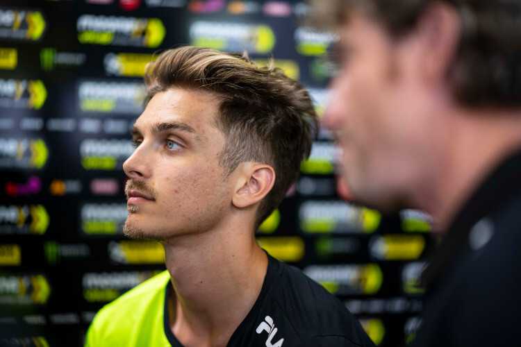 Alessio Salucci und Luca Marini