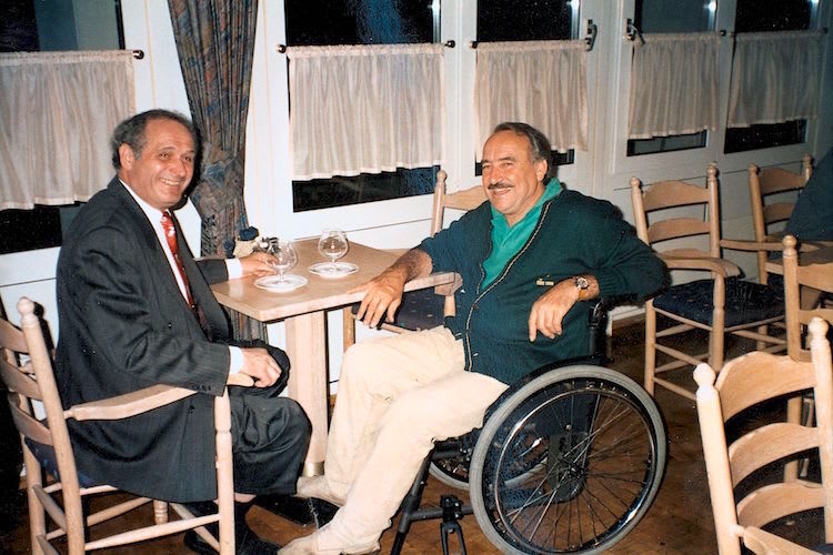 Ein Schwätzchen mit Clay Regazzoni 1985 im Dorint am Nürburgring