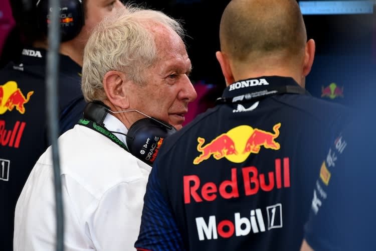 Max Verstappen und Dr. Helmut Marko