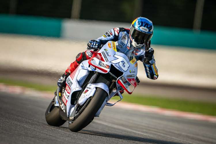 Alex Márquez fühlt sich auf der Gresini-Ducati wohl