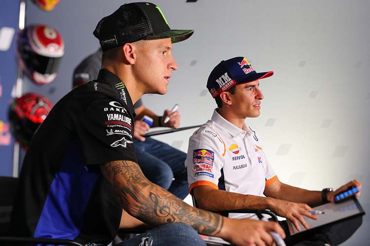 Fabio Quartararo und Marc Márquez: Unzufrieden, aber wo sollen sie hin?