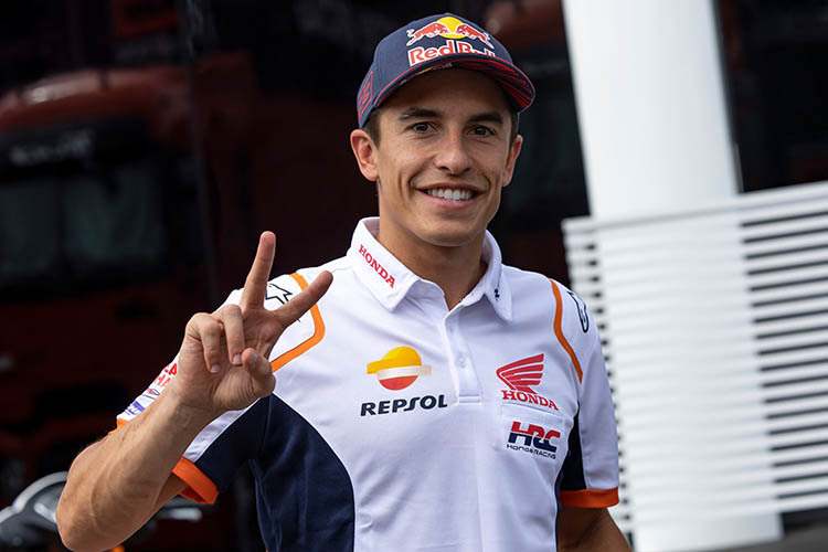 Marc Márquez zu Gast in Spielberg