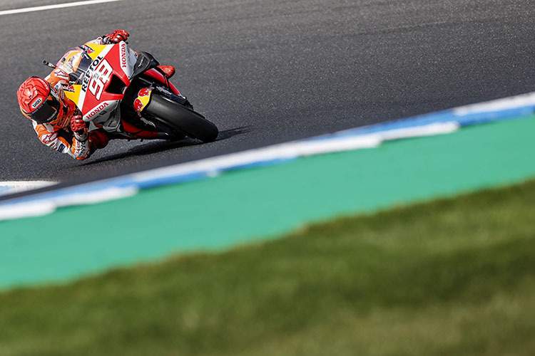 Bestzeit hinter Pol Espargaró: Marc Márquez