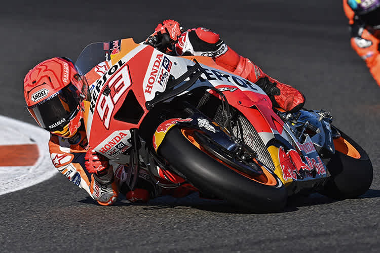 Marc Márquez musste wieder einmal zu viel riskieren