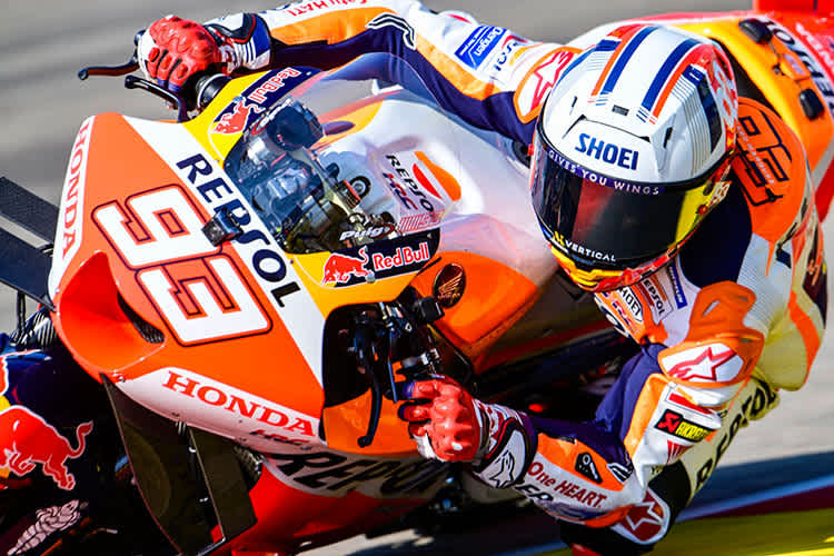 Marc Márquez ist immer für Spektakel gut