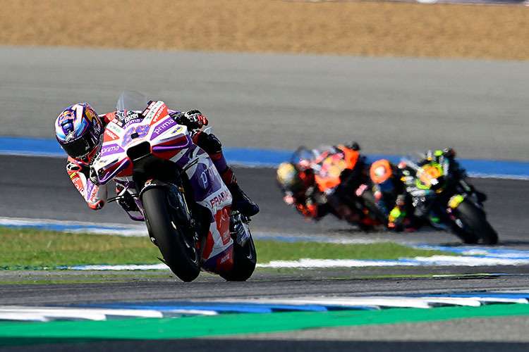 Jorge Martin hängte Luca Marini und Brad Binder ab