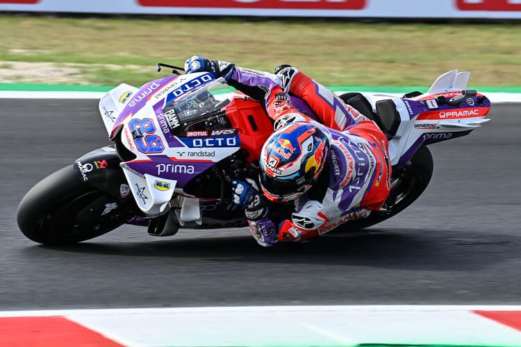 Jorge Martin am Freitag in Misano