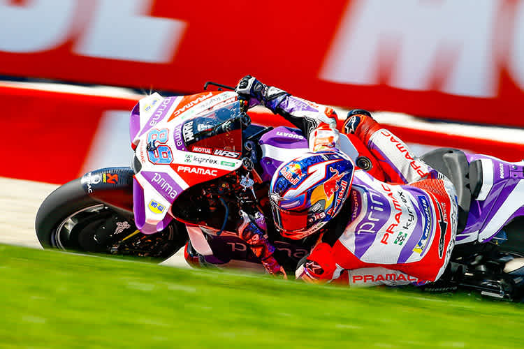 Der WM-Zweite Jorge Martin auf der Pramac-Ducati: Wie lange sind die Devices noch erlaubt?