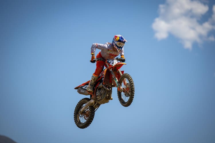 Ungewohnter Anblick: Marvin Musquin auf der 250er-KTM