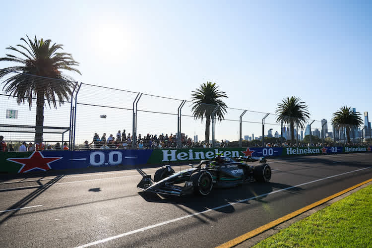 Mercedes will die Lücke zur Spitze schliessen