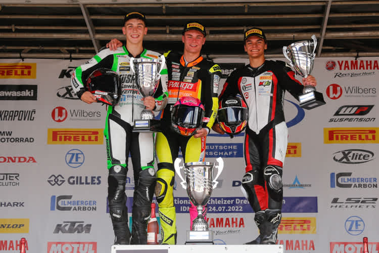 Lennox Lehmann siegte vor Marvin Siebdrath und Mate Szamado