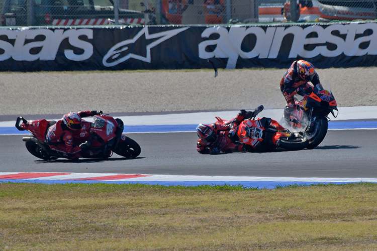 Misano-GP am Sonntag: Miller wurde von Pirro hinterrücks torpediert